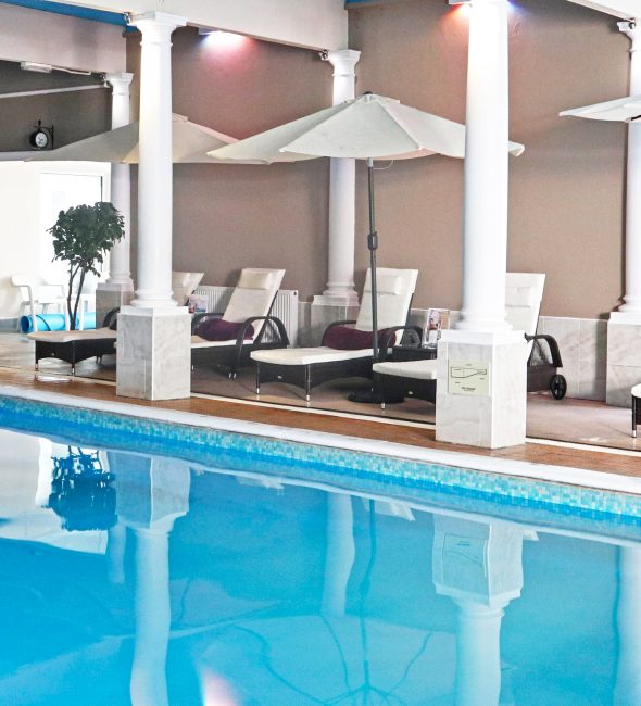 Indoor Heated Pool at the Penventon Park Hotel Leisure Club